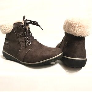 REDUCED Vegan Winter Lace Up Boots 8.5